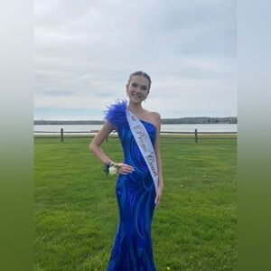 Jovani Blue Prom Dress